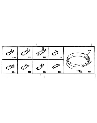Wiring and wiring terminals