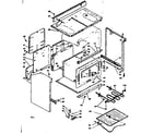Kenmore 6286327340 body assembly diagram
