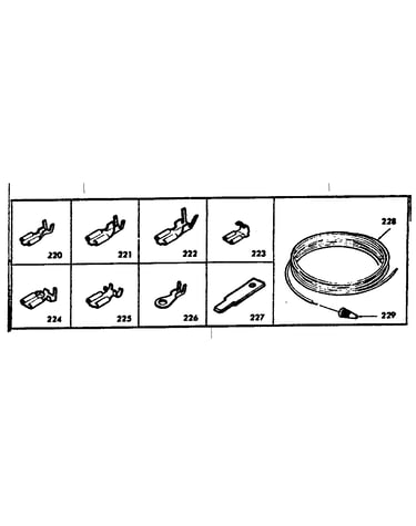 Wiring and wiring terminals