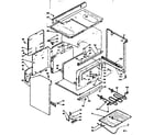 Kenmore 6286367320 body assembly diagram
