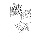Kenmore 6286357360 door and drawer diagram