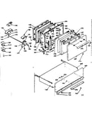 Door, latch mechanism & drawer