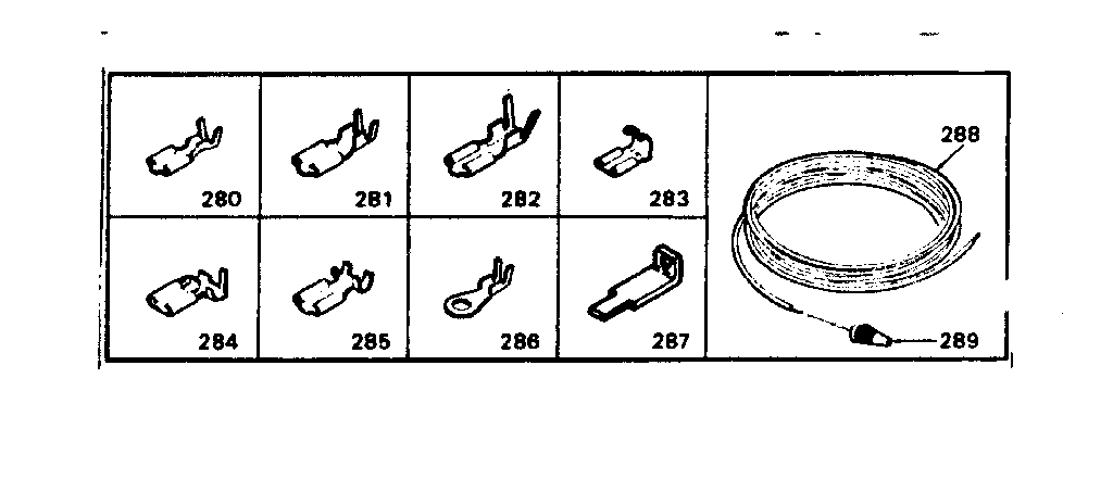 Wiring & wiring terminals