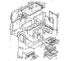 Kenmore 628932726 body assembly diagram