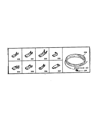 Wiring & wiring terminals