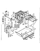 Doors, latch mechanism & drawer