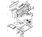 Kenmore 6289497341 backguard & cooktop assembly diagram