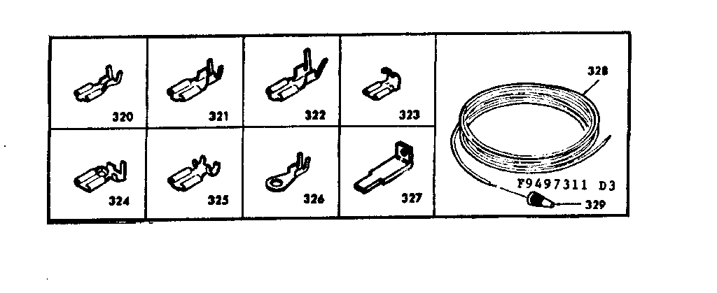 Wiring & wiring terminals
