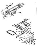 Backguard and main top section