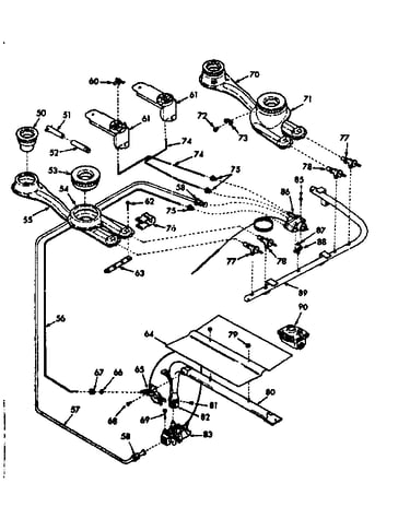 Burner section