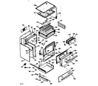 Kenmore 6476387360 body section diagram