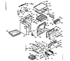 Kenmore 6477147310 body section diagram