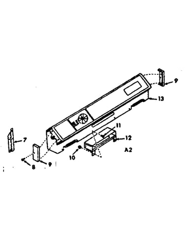 Backguard section