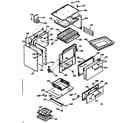 Kenmore 6477207360 body section diagram