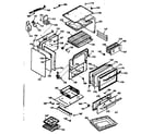 Kenmore 6477237340 body section diagram