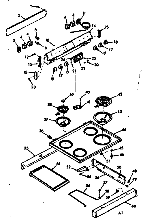 BACKGUARD & MAIN TOP SECTION