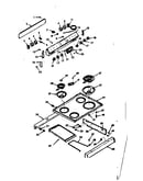 Backguard & main top section