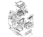 Kenmore 6479137360 body section diagram