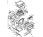 Kenmore 6479167360 body section diagram