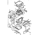 Kenmore 6479207320 body section diagram