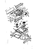 Backguard & main top section