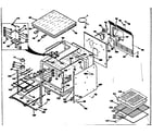 Kenmore 8504237220 body section diagram
