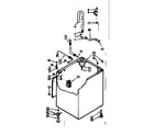 Kenmore 1106803110 cabinet parts diagram