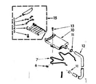 Kenmore 1106803110 filter assembly diagram