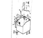 Kenmore 1106804160 cabinet parts diagram