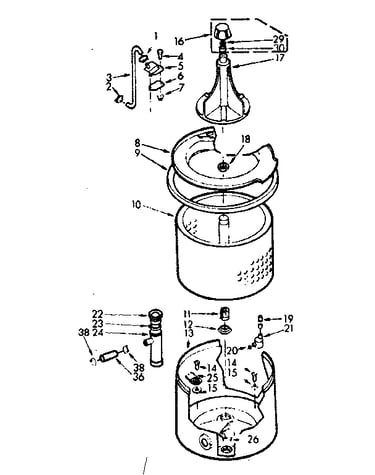 Tub and basket assembly