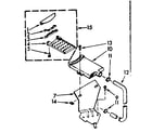 Kenmore 1106824530 filter assembly diagram