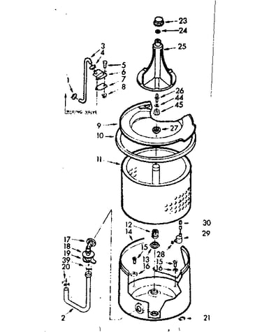 Tub and basket assembly