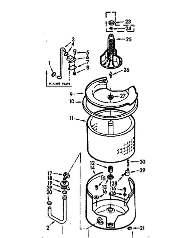Tub and basket assembly