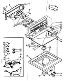 Top and console assembly
