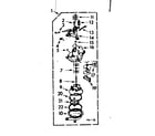 Kenmore 1107003410 pump assembly diagram
