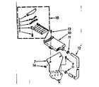 Kenmore 1107003510 filter assembly diagram