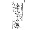 Kenmore 1107003510 pump assembly diagram