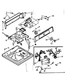 Top and console assembly