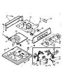 Top and console assembly