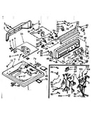 Top and console assembly