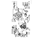Kenmore 1107104811 drive system diagram