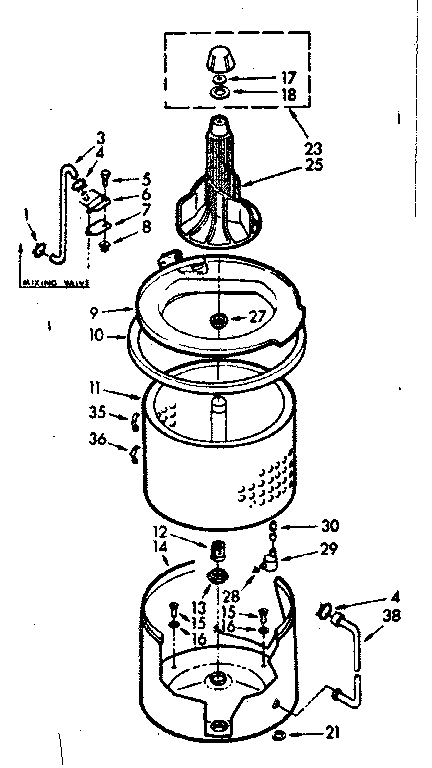 Tub and basket assembly
