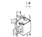 Kenmore 1107204201 cabinet parts diagram
