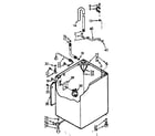 Kenmore 1107204300 cabinet parts diagram