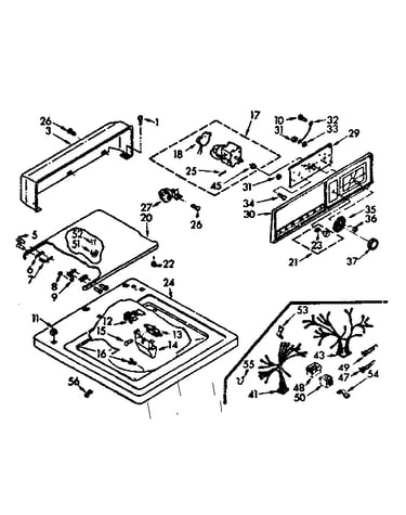 Top and console assembly