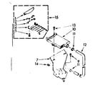 Kenmore 1107204510 filter assembly diagram