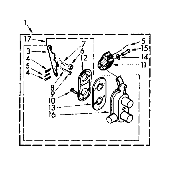 Two way valve assembly