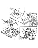 Top and console assembly