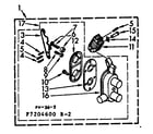 Kenmore 1107205650 two way valve assembly diagram