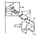 Kenmore 1107204650 filter assembly diagram
